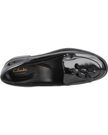 Mocassini per Donna CLARKS BLUCHERS MUJER MODELO HAVISHAM EDGE PAT COLOR NEGRO BLACK