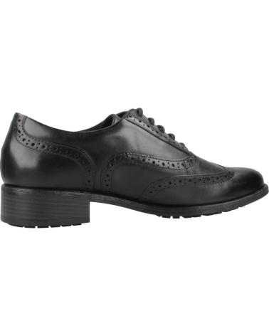 Scarpe per Donna CLARKS BLUCHERS MUJER MODELO HAVISHAM OAK LEATHER COLOR NEGRO BLACK
