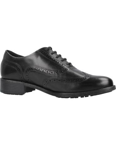 Scarpe per Donna CLARKS BLUCHERS MUJER MODELO HAVISHAM OAK LEATHER COLOR NEGRO BLACK