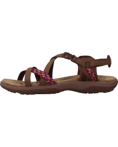 Sandales pour Femme SKECHERS SANDALIAS MUJER MODELO REGGAE SLIM VACAY COLOR MARRON CHOC