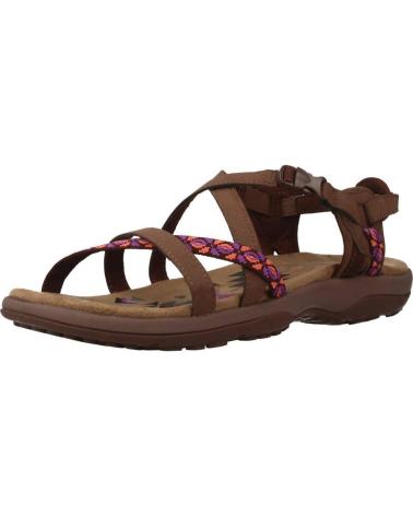 Sandales pour Femme SKECHERS SANDALIAS MUJER MODELO REGGAE SLIM VACAY COLOR MARRON CHOC