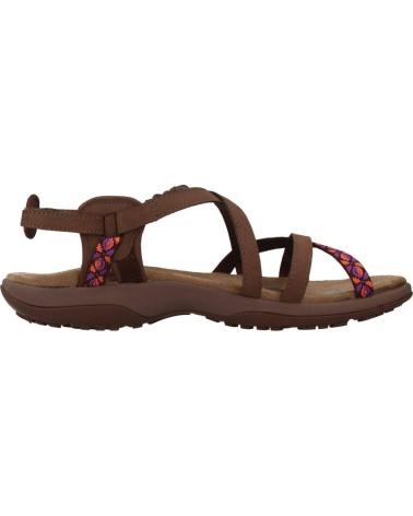 Sandales pour Femme SKECHERS SANDALIAS MUJER MODELO REGGAE SLIM VACAY COLOR MARRON CHOC