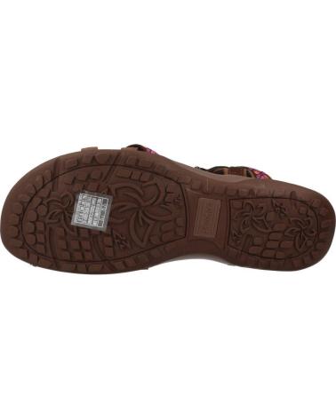 Sandales pour Femme SKECHERS SANDALIAS MUJER MODELO REGGAE SLIM VACAY COLOR MARRON CHOC