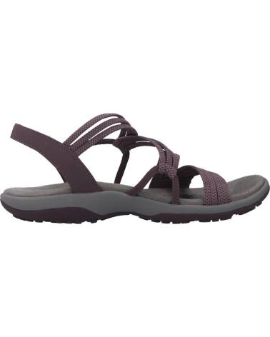 Sandalias de Mujer SKECHERS SANDALIAS MUJER MODELO REGGAE SLIM COLOR VIOLETA PLUM