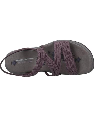 Sandalias de Mujer SKECHERS SANDALIAS MUJER MODELO REGGAE SLIM COLOR VIOLETA PLUM