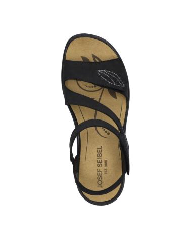 Sandali per Donna JOSEP SEIBEL IBIZA-08 NUBUCK NEGRO NEGRO
