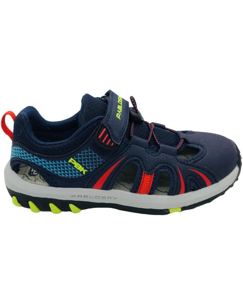 PABLOSKY SANDALIA DEPORTIVA NINO 982120 AZUL
