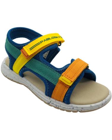 Zapatos de Niño PABLOSKY SANDALIA CONFORT CON VELCROS PARA NINO 981610 COLO JEANS