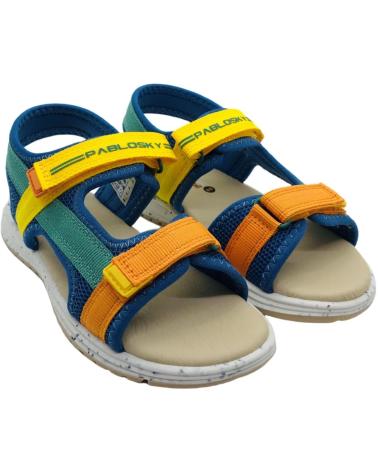 Zapatos de Niño PABLOSKY SANDALIA CONFORT CON VELCROS PARA NINO 981610 COLO JEANS