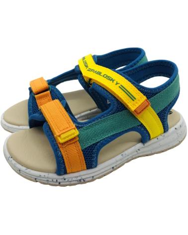 Zapatos de Niño PABLOSKY SANDALIA CONFORT CON VELCROS PARA NINO 981610 COLO JEANS