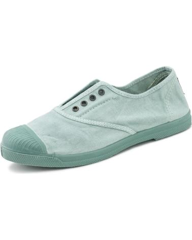 Sneaker für Damen NATURAL WORLD 133E OLD CERRO ZAPATILLA PUNTERA DE GOMA AL TONO - AQUA