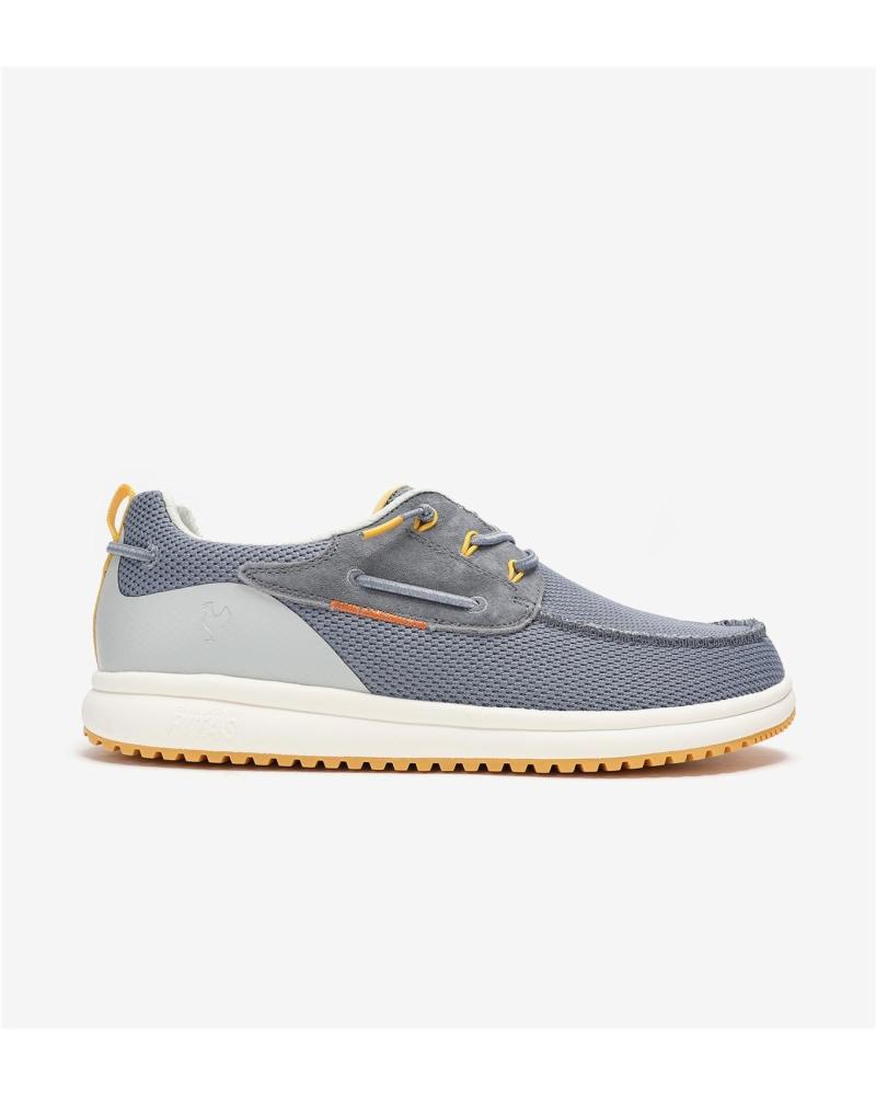 Nauticos de Hombre WALK IN PITAS WALK IN PITAS 54 BAY - NÁUTICOS EN TEXTIL Y NOBUCK AZUL