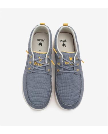 Nauticos de Hombre WALK IN PITAS WALK IN PITAS 54 BAY - NÁUTICOS EN TEXTIL Y NOBUCK AZUL