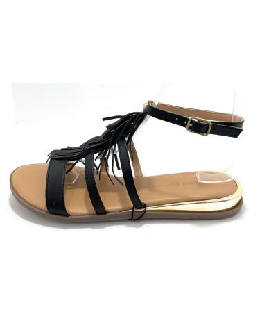 Sandalen für Damen GIOSEPPO SANDALIA PLANA TIRAS FLECOS GIO NEGRO