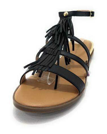 Sandales pour Femme GIOSEPPO SANDALIA PLANA TIRAS FLECOS GIO NEGRO