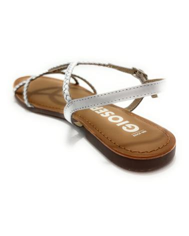 Sandales-De-Mujer-GIOSEPPO-SANDALIAS-PLANAS-TRENZADAS-HEBI-BLANCO