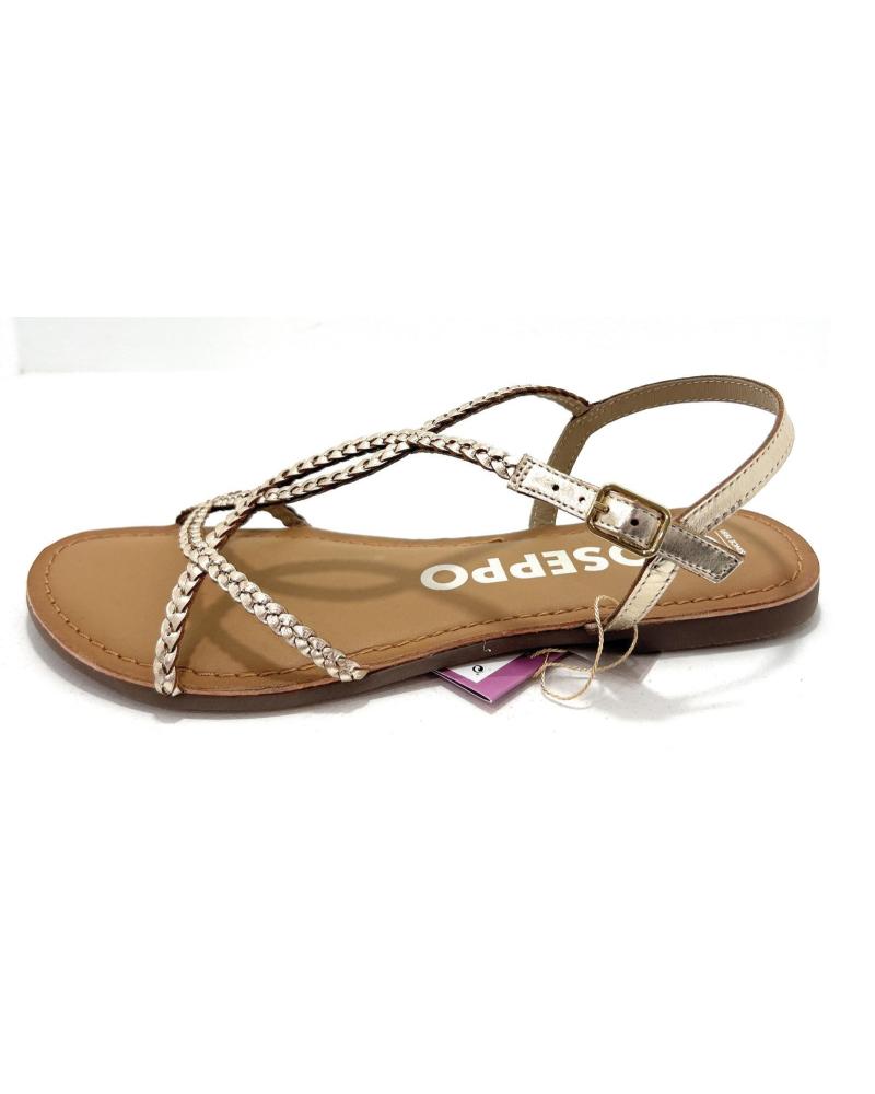 Sandales pour Femme GIOSEPPO SANDALIAS PLANAS TRENZADAS HEBI AMARILLO