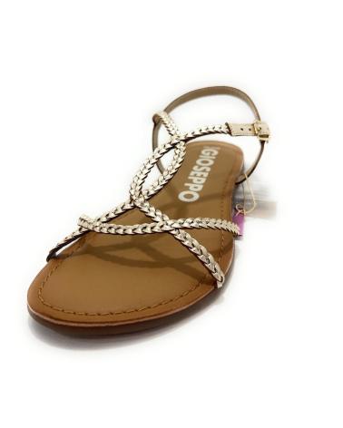 Sandales pour Femme GIOSEPPO SANDALIAS PLANAS TRENZADAS HEBI AMARILLO