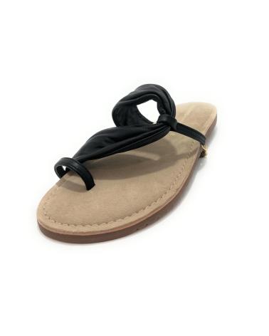 Sandali per Donna GIOSEPPO SANDALIAS PLANAS DEDO TUBULAR NEGRO