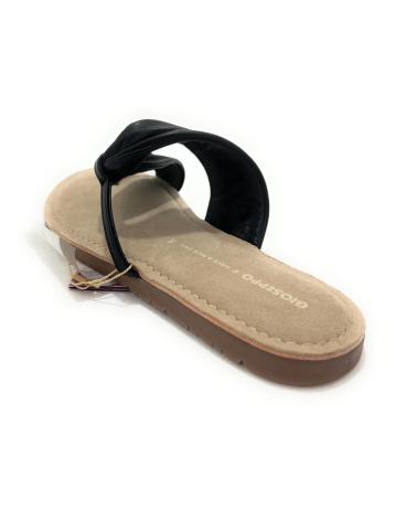Sandali per Donna GIOSEPPO SANDALIAS PLANAS DEDO TUBULAR NEGRO