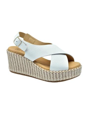 Sandales pour Femme PITILLOS SANDALIA CRUZADA BLANCO