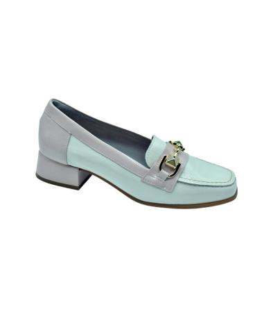 Mocassins pour Femme PITILLOS MOCASINCOMBI CHAROL ADORNO BLANCO