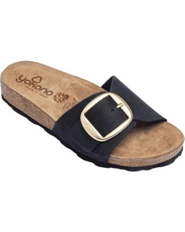 Sandales pour Femme YOKONO JERBA-114 PIEL NEGRA NEGRO