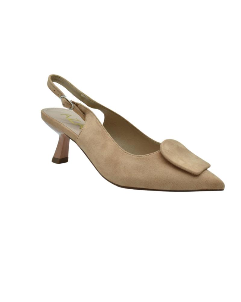Zapatos de tacón de Mujer AZAREY SALON DESTALONADO TAUPE HUESO