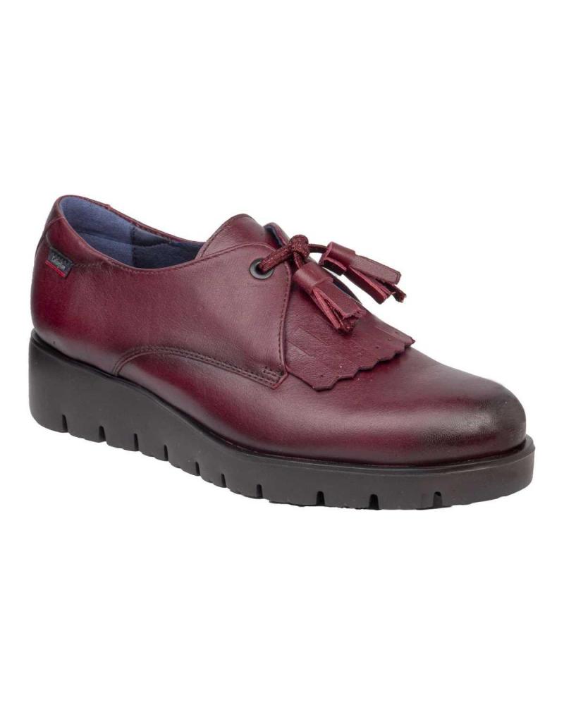 SCARPE CALLAGHAN HAMAN 89833 BORDEAUX CON NAPPE ROJO
