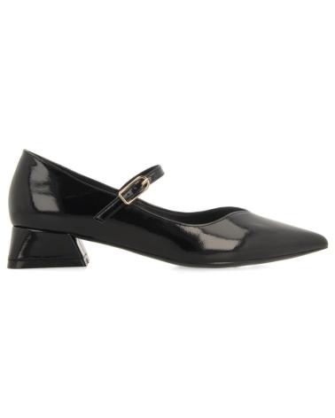 GIOSEPPO WISHAW BLACK - PATENT MARY JANE SHOES WITH HEEL NEGRO