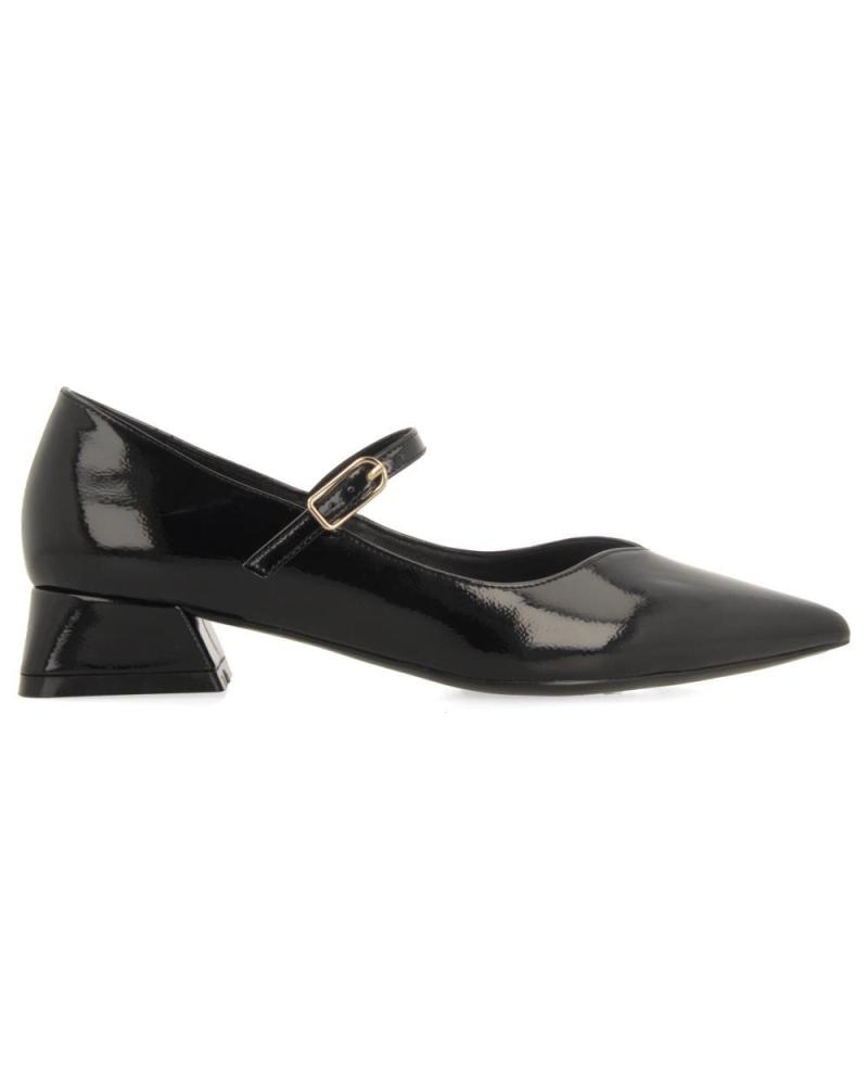 GIOSEPPO WISHAW BLACK - PATENT MARY JANE SHOES WITH HEEL NEGRO