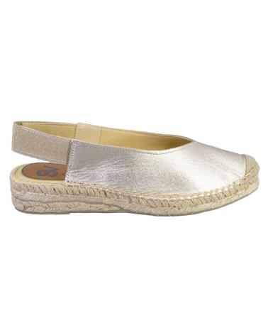 Chaussures pour Femme SALVI 132-006 ALPARGATAS DE MUJER PIEL PLATINO