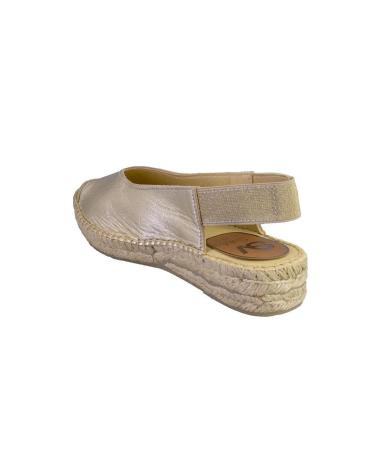 Sapatos de Mulher SALVI 132-006 ALPARGATAS DE MUJER PIEL PLATINO