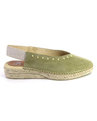 Chaussures pour Femme SALVI 132-016T ALPARGATAS DE MUJER ANTE SERRAJE KAKI