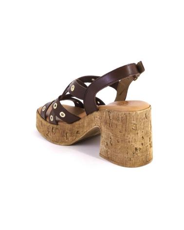 Sandalias de Mujer PORRONET 3179 SANDALIAS DE MUJER PIEL MARRON