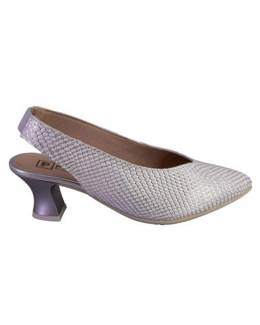 Shuhe ferse für Damen PITILLOS 10510 ZAPATOS DE MUJER PIEL PLATA