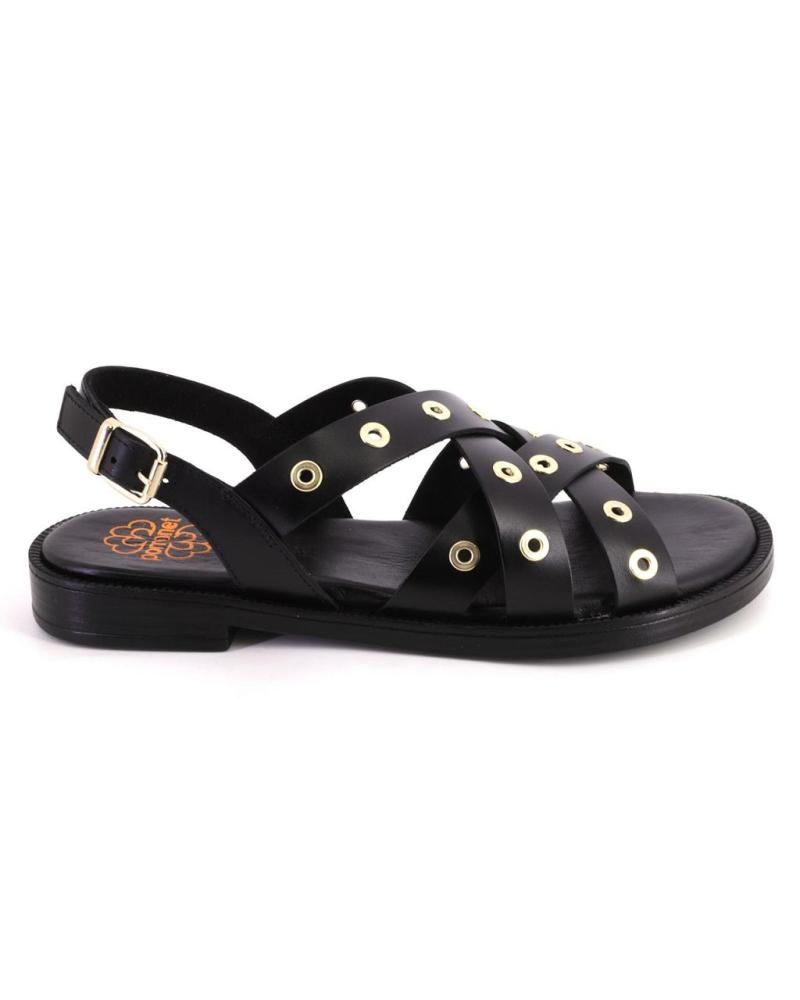 Sandalen-De-Mujer-PORRONET-3125-SANDALIAS-DE-MUJER-PIEL-NEGRO