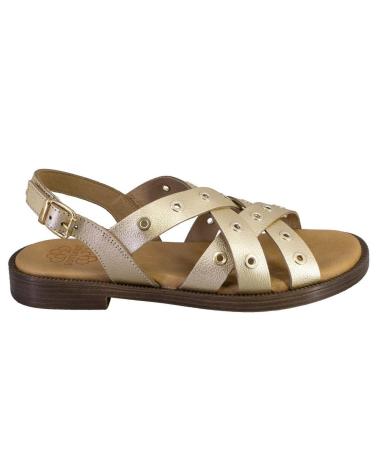 Sandalen für Damen PORRONET 3125 SANDALIAS DE MUJER PIEL ORO