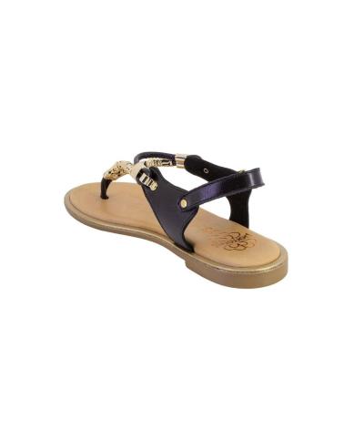 Sandalen für Damen PORRONET 3112 SANDALIAS DE MUJER PIEL NEGRO