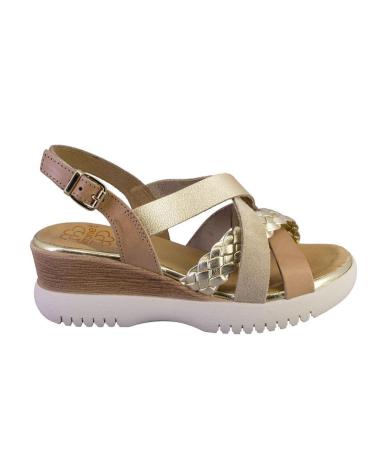 Sandalen für Damen PORRONET 3155 SANDALIAS DE MUJER PIEL TAUPE