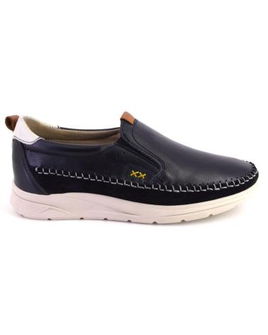 Mocasines de Hombre DJ SANTA 4224 MOCASINES DE HOMBRE PIEL AZUL MARINO