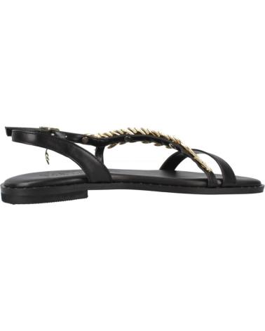 CARYATIS SANDALIAS PLANAS CON CADENA DECORATIVA MODELO 622609C BLCKGLD