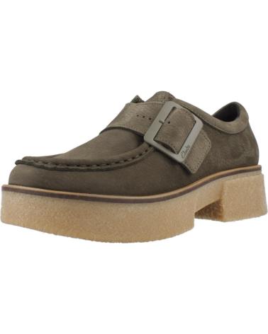 MOCASSINI CLARKS LINO SO MONK VERDE DRKGRN DRKGRN