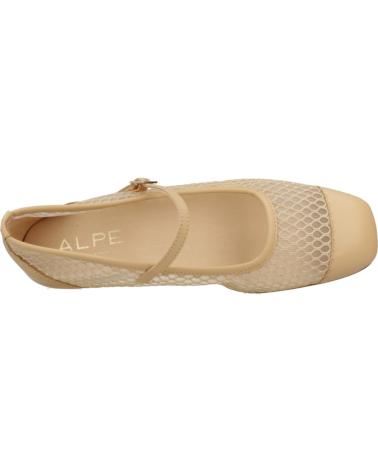 Ballerinas für Damen ALPE BAILARINAS MUJER MODELO 5420 13 COLOR MARRON CLARO CAMEL