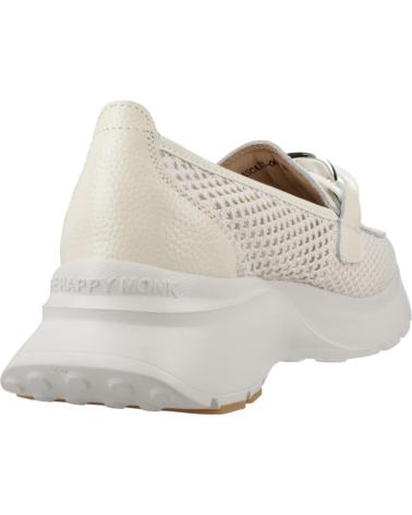 Mocasines de Mujer THE HAPPY MONK MOCASINES MUJER MODELO CASCAIS COLOR BLANCO HIELO