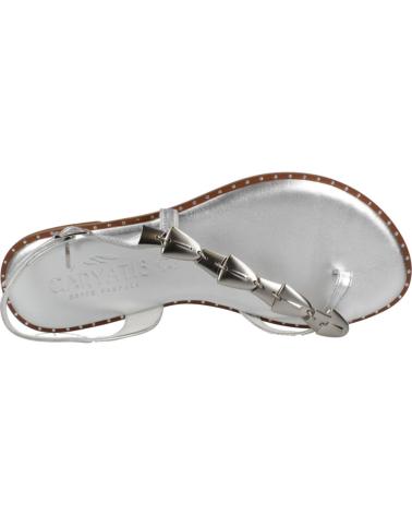 CARYATIS SANDALIAS CARYATIS 621606C DE DEDO CON TIRA AJUSTABLE SILVER