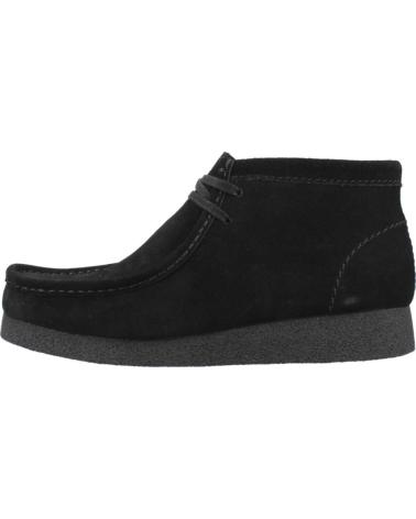 BOTINS CLARKS WALLABEE EVO BT PRETO BLACK BLACK