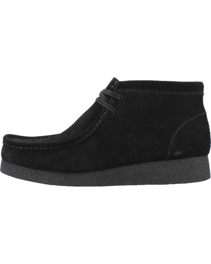 BOTINS CLARKS WALLABEE EVO BT PRETO BLACK BLACK