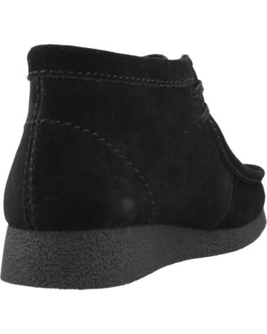 BOTINS CLARKS WALLABEE EVO BT PRETO BLACK BLACK