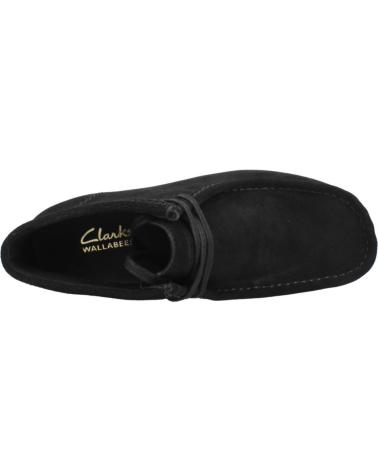 BOTINS CLARKS WALLABEE EVO BT PRETO BLACK BLACK